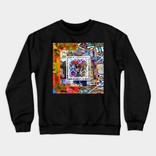 Portuguese folk art Crewneck Sweatshirt